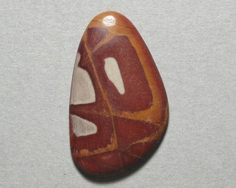 NOREENA JASPER cabochon freeform 24X39mm designer cab