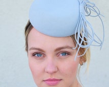 <b>Pale blue</b> cocktail hat, Kentucky Derby hat, Royal Ascot fascinator, <b>...</b> - il_214x170.931511795_tbvw