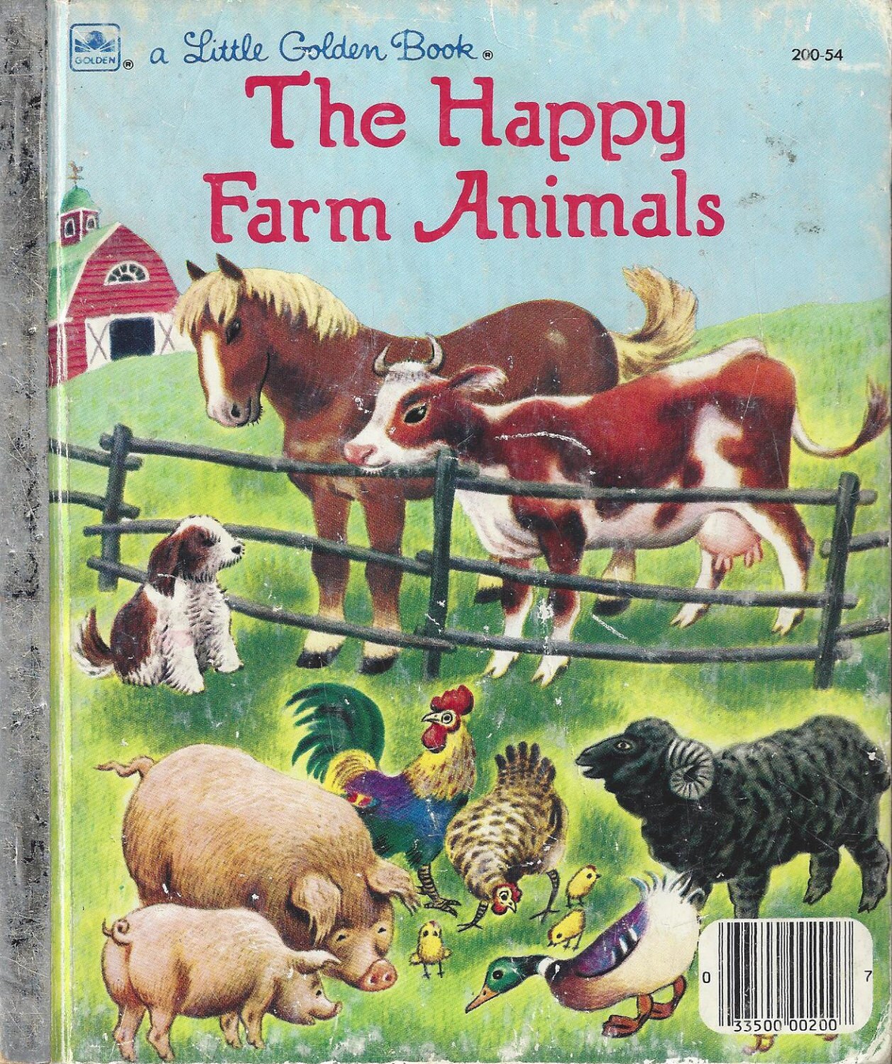 happy farm animals