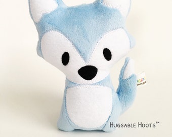 gray fox plush