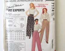 Popular items for palazzo pant pattern on Etsy