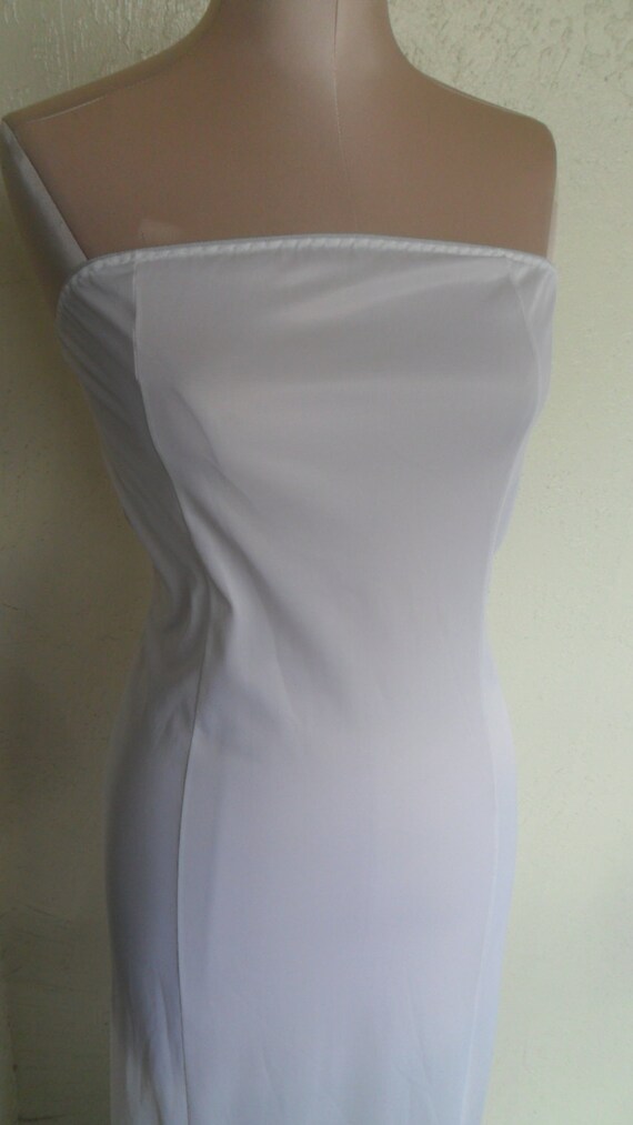 full length strapless slip