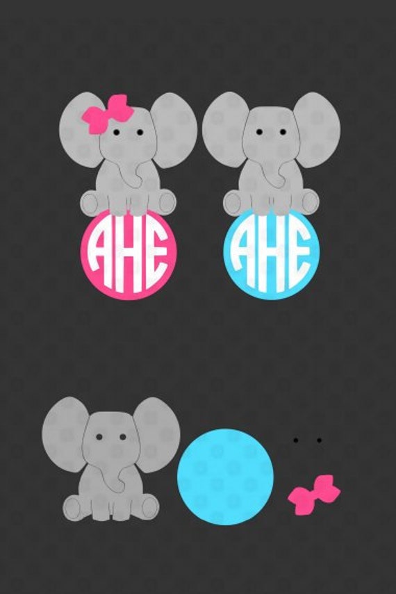 Free Free 334 Elephant Monogram Svg SVG PNG EPS DXF File