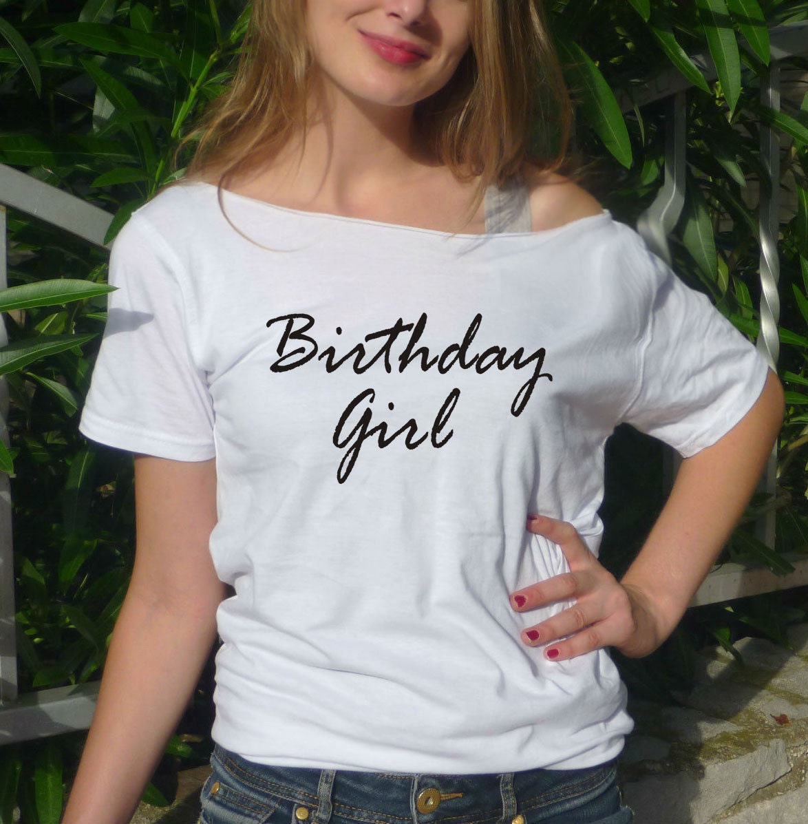 Birthday Girl T-shirt Birthday Tee Gift Idea Women Top Adult