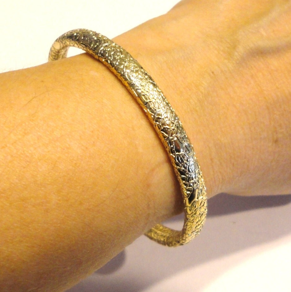 Grosse Germany Bangle Bracelet Dated 1967 Costume Jewelry