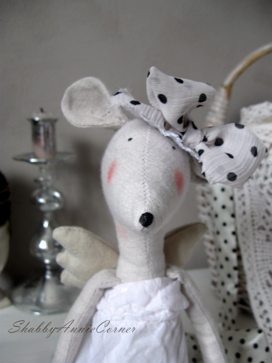 stuffed mouse toy shabby chic toys christmas gift mouse in hat stuffed mouse toy shabby chic toys christmas gift mouse in hat