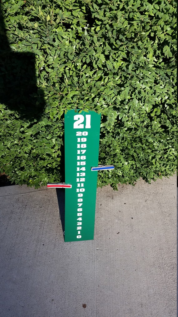 Items similar to Scoreboard Score Keeper Dark Green and White