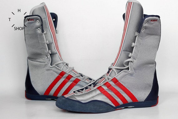 NOS Adidas Boxing 2000 boots / Vintage Boxing hi tops / by HTVshop