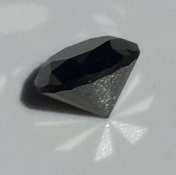 Round Loose Black Diamond Stone Almost 2.5 Carat by BridalRings