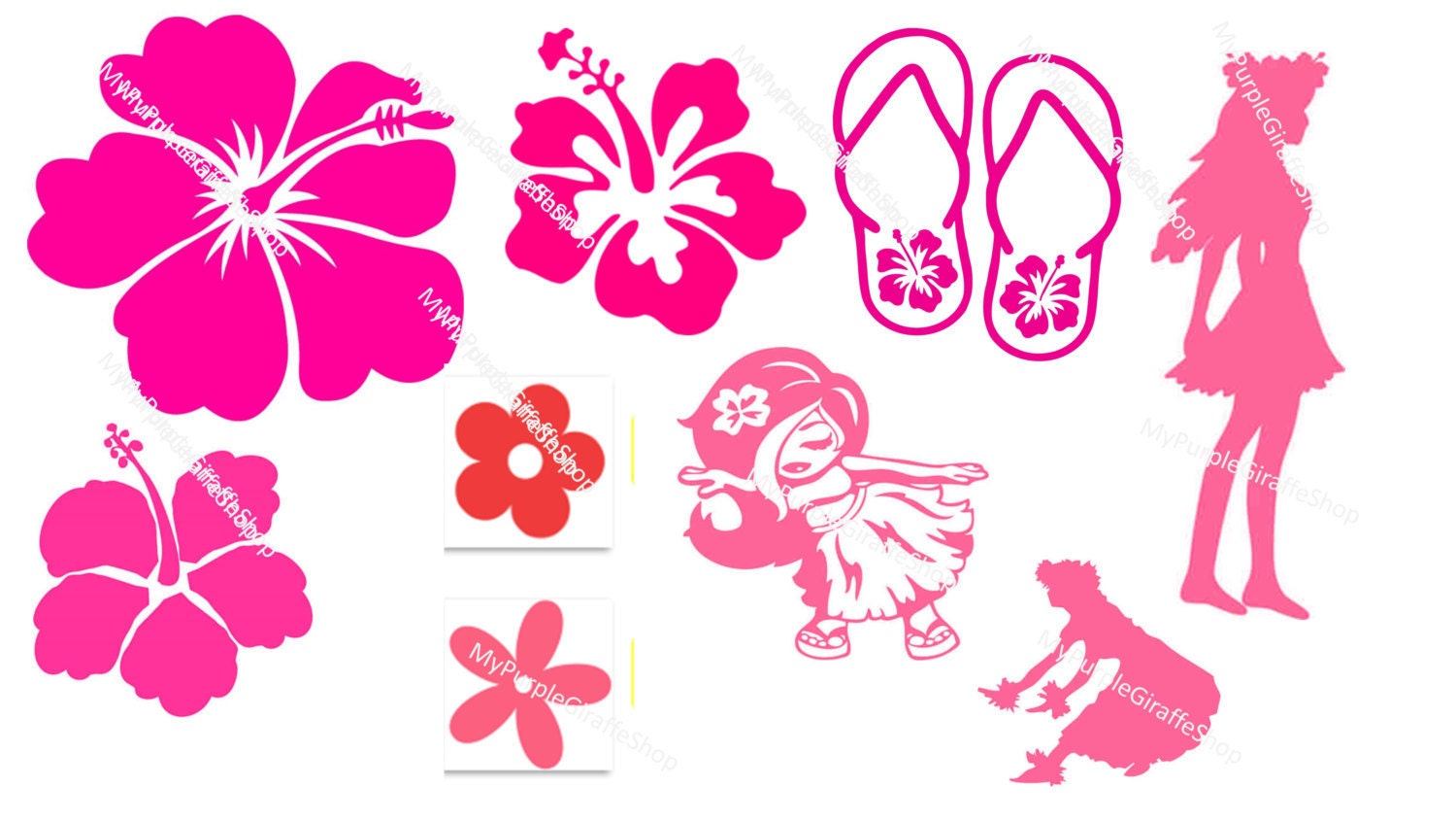 Free Free 264 Hawaiian Flower Svg Free SVG PNG EPS DXF File