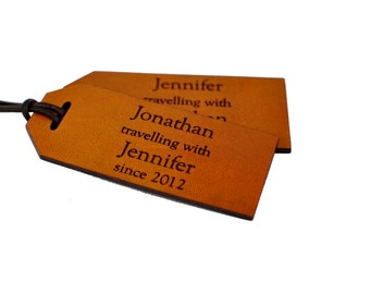 3rd Anniversary Leather Luggage Tags Traveling With, 3rd Anniversary Gift Leather, 3rd Anniversary Gift Luggage Tags, Leather Anniversary