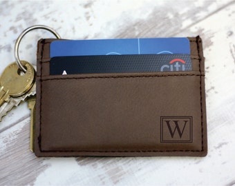 Personalized Money Clip - Money Clip Wallet - Engraved Money Clip - Leather Money Clip - Money Clip For Men