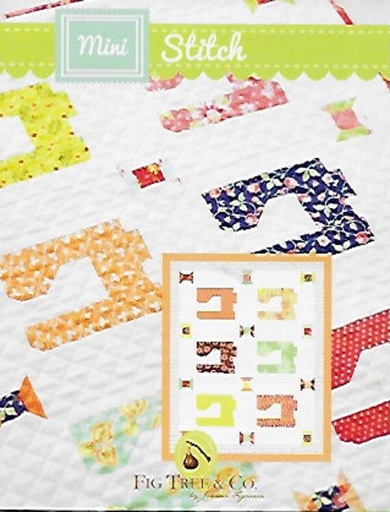 Mini Stitch Quilt Pattern Mini Quilt Pattern Sewing Machine
