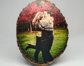Custom Basswood Photo, Wood Photo Transfer With Your Picture, Family Photo Gift Idea