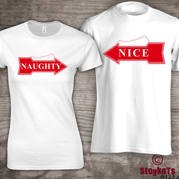 his and hers christmas tshirt