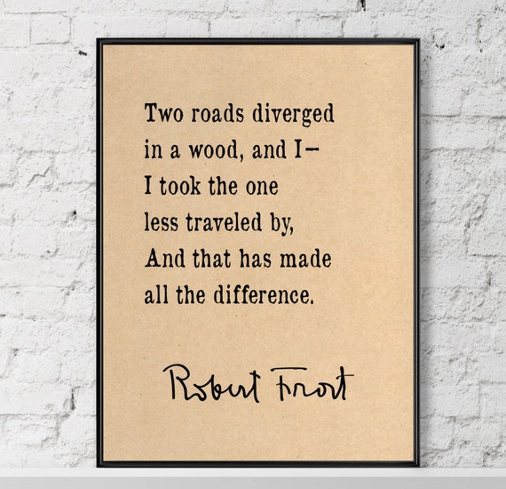 Robert frost the road not taken theme essay