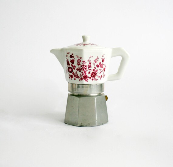 Vintage Flory Express Espresso Maker Made in Italy Stove Vintage Flory Express Espresso Maker Made in Italy Stove