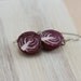 Red Cabbage Earrings