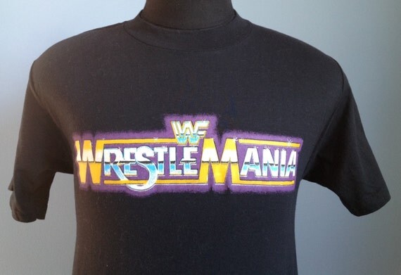 wrestlemania 8 shirt