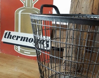 Industrial decor, 1960's French metal sign /French wall decor/ French decor / Industrial sign /Loft decor/ French bistro