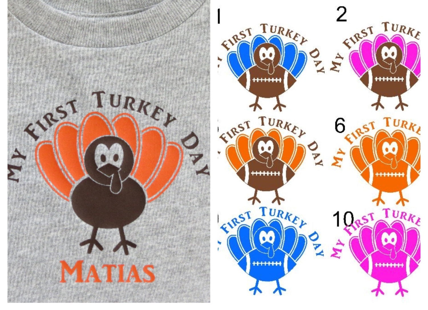 my first thanksgiving shirt