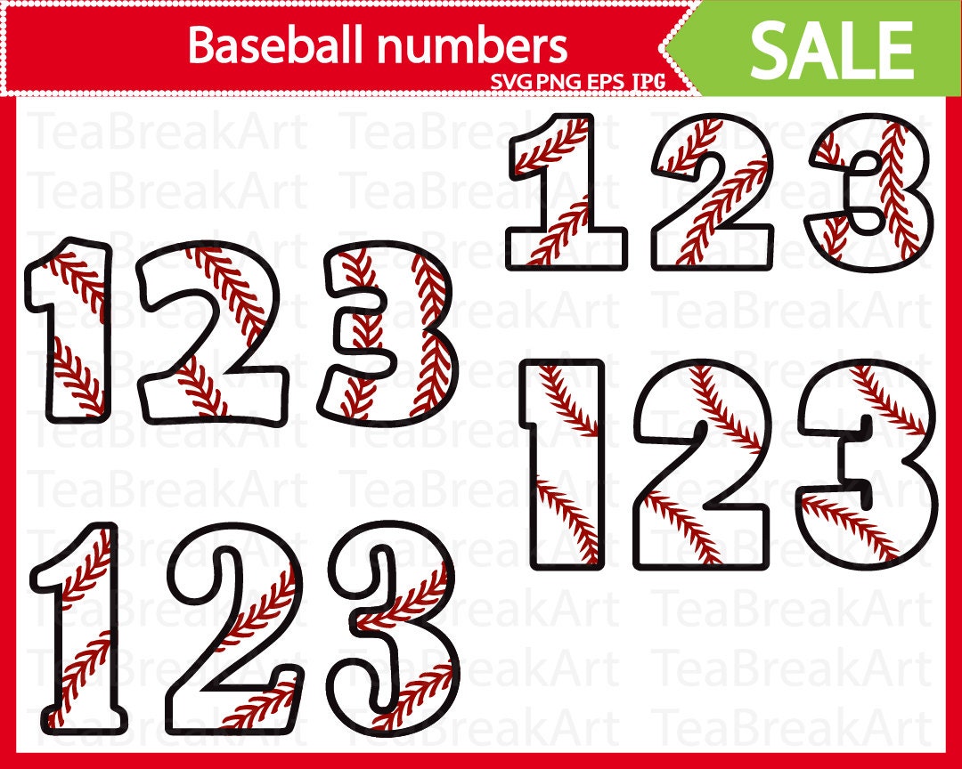 Free Free Baseball Numbers Svg Free 334 SVG PNG EPS DXF File