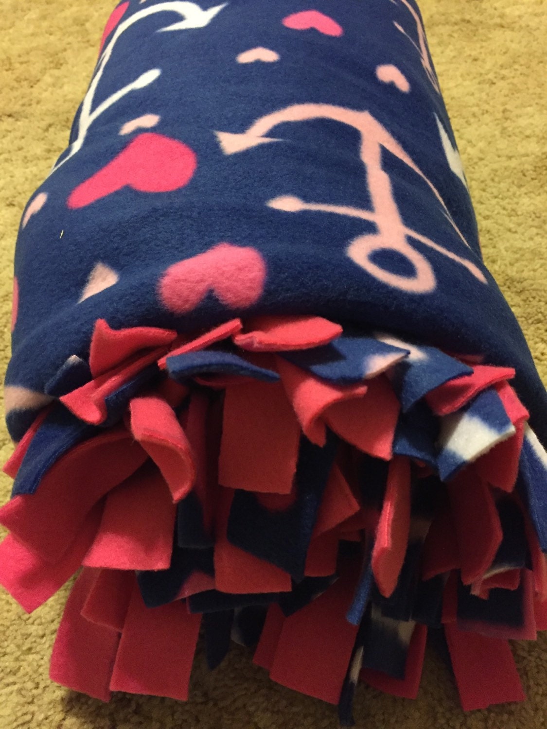 NoSew Fleece Blanket