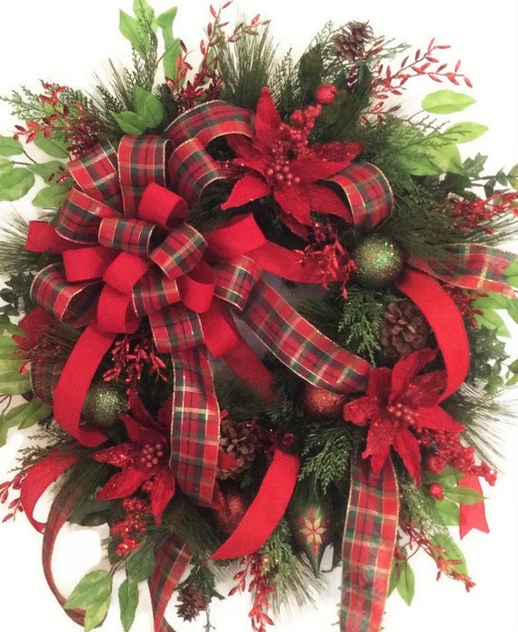luxury traditional christmas door or wall wreath luxury traditional christmas door or wall wreath