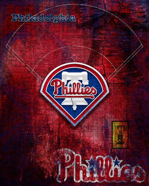 Philadelphia Phillies Art Philadelphia Phillies by McQDesign