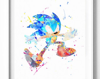 Unique sonic printable related items | Etsy