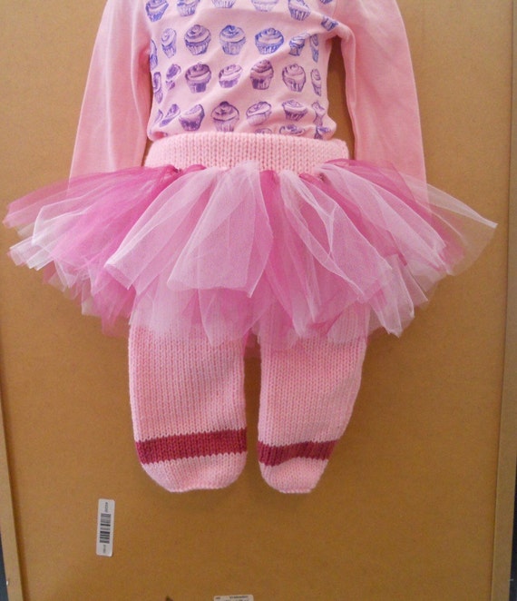 Tutu Pants Tutu Knit Pants Baby & Toddler by QuellerCrafts