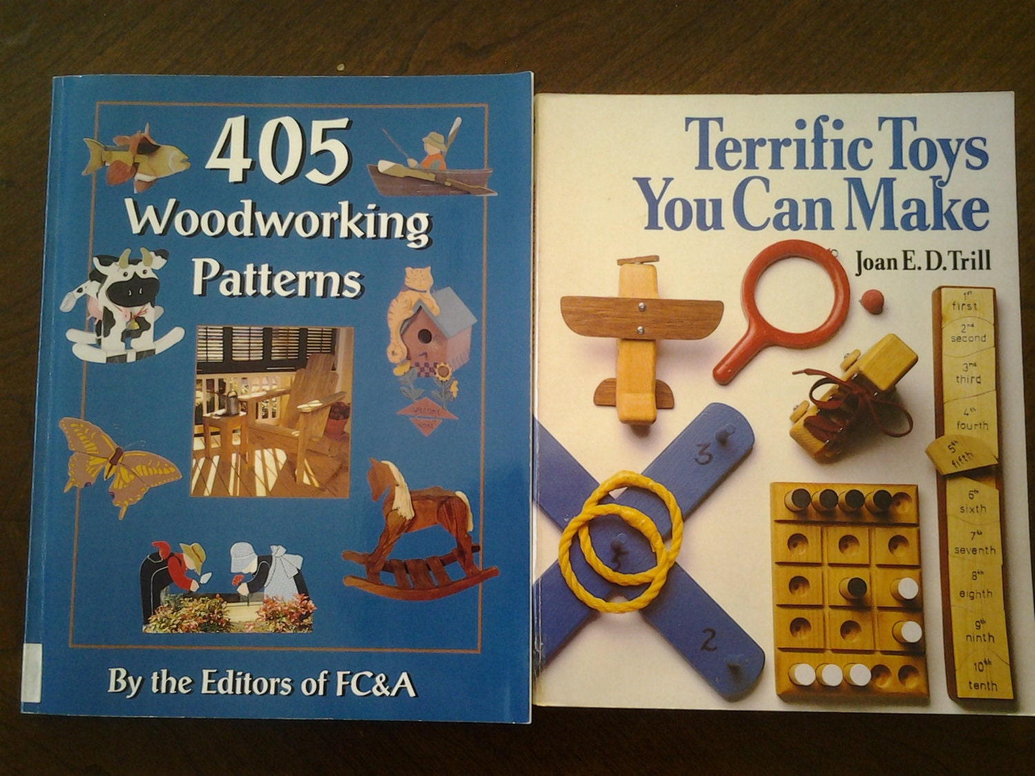 Making wood toys, woodworking patterns, toymaking books, wooden puzzles