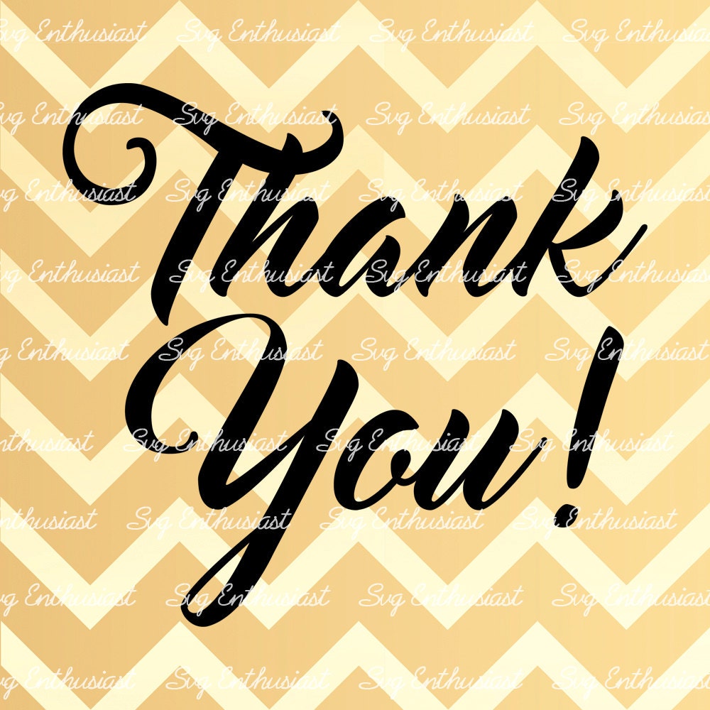 Download Thank you SVG Thank you SVG cutting file Cricut Dxf PNG