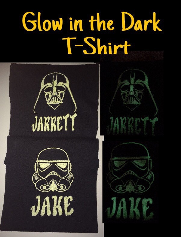 custom glow in the dark shirt