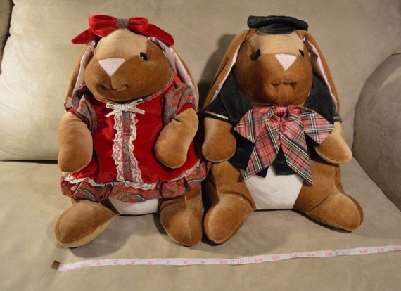1985 velveteen rabbit stuffed animal