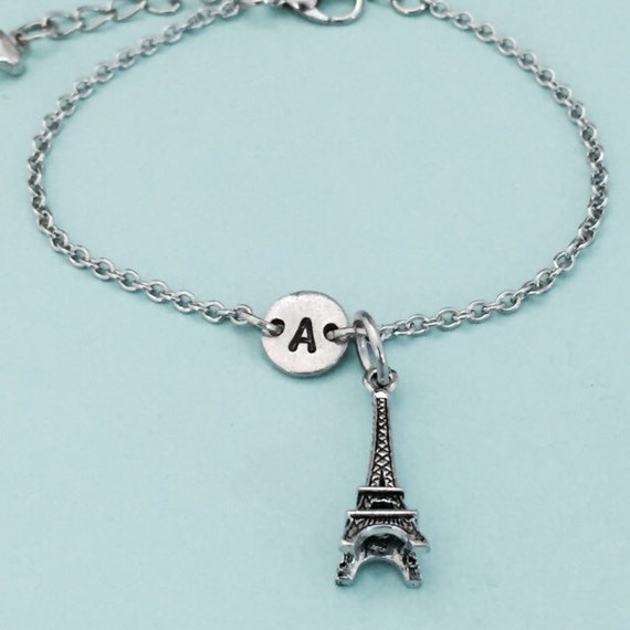 Eiffel Tower charm bracelet Eiffel Tower charm by Toodaughters