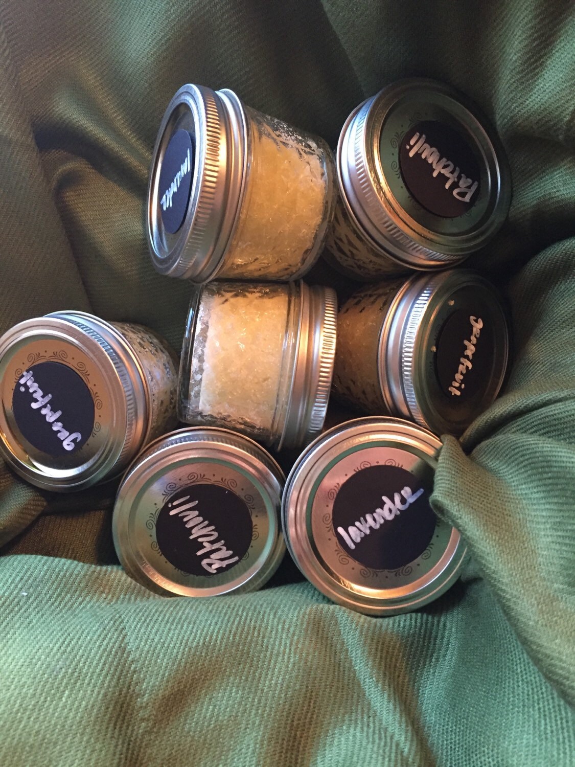 Eucalyptus Body Scrub 4 oz all natural essential oil
