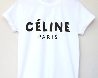 Celine Paris High Fashion Inspired Custom T Shirt