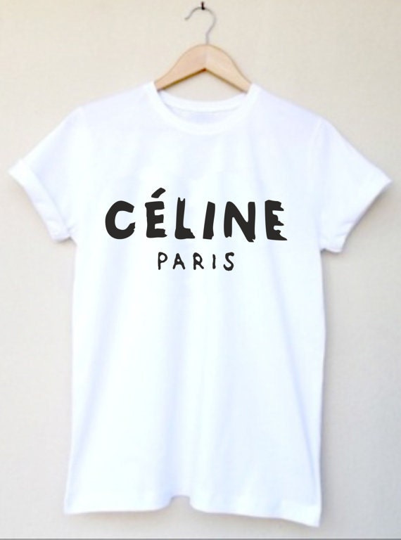 Celine Paris High Fashion Inspired Custom T Shirt