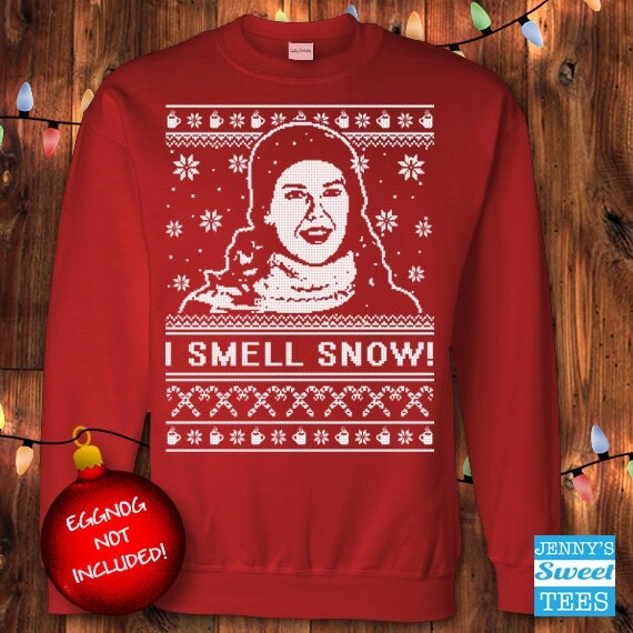 I Smell Snow Ugly Christmas | Loralei Gilmore Sweater | Gilmore Girls Sweater-D13
