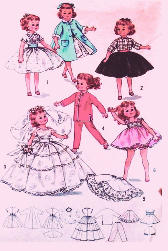 Instant PDF Download Vintage Sewing Pattern to make by ickythecat