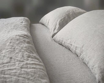 Linen Sheets Set 4pc Stone Washed Super Soft Luxury SEAMLESS Full Double Queen King Pure 100% European Flax Natural Organic HOT SALES!