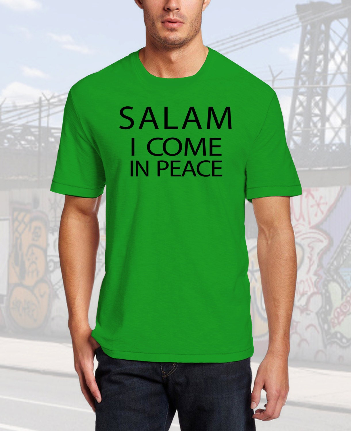 salam peace t shirt