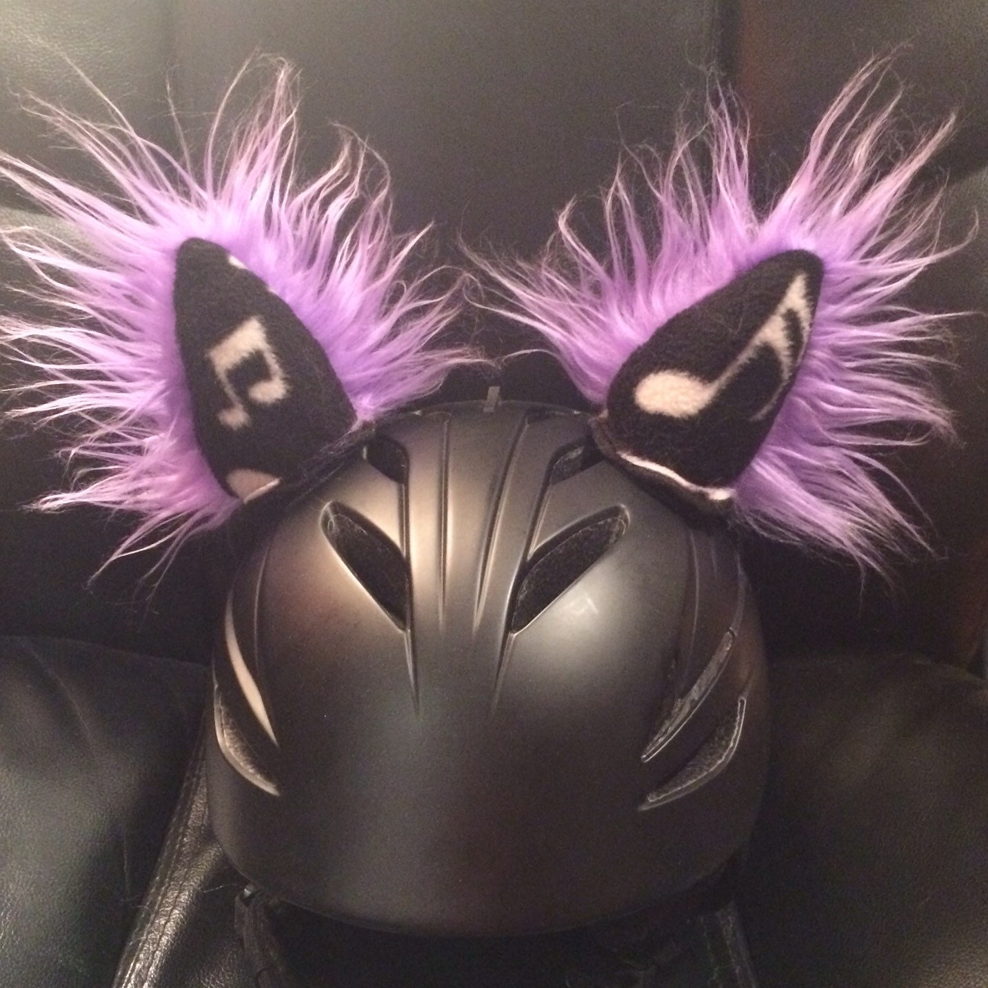 Spiky Faux Fur Mohawk for kids and adults Helmet accessories