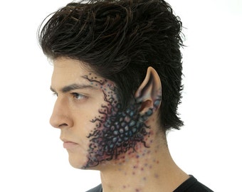 Woochie Large Space Ear Tips / Large Elf Ear Tips / Latex Elf Ear Tips / Star Trek Ear Tips / Fairy Ear Tips / High Quality Elf Ears