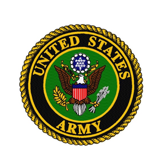 Army Embroidery Design by Sx3Embroidery on Etsy