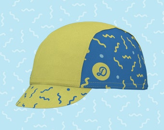 SALE - 1990 Worm 3 Panel Cycling Cap - Limited Edition - FREE UK P&P