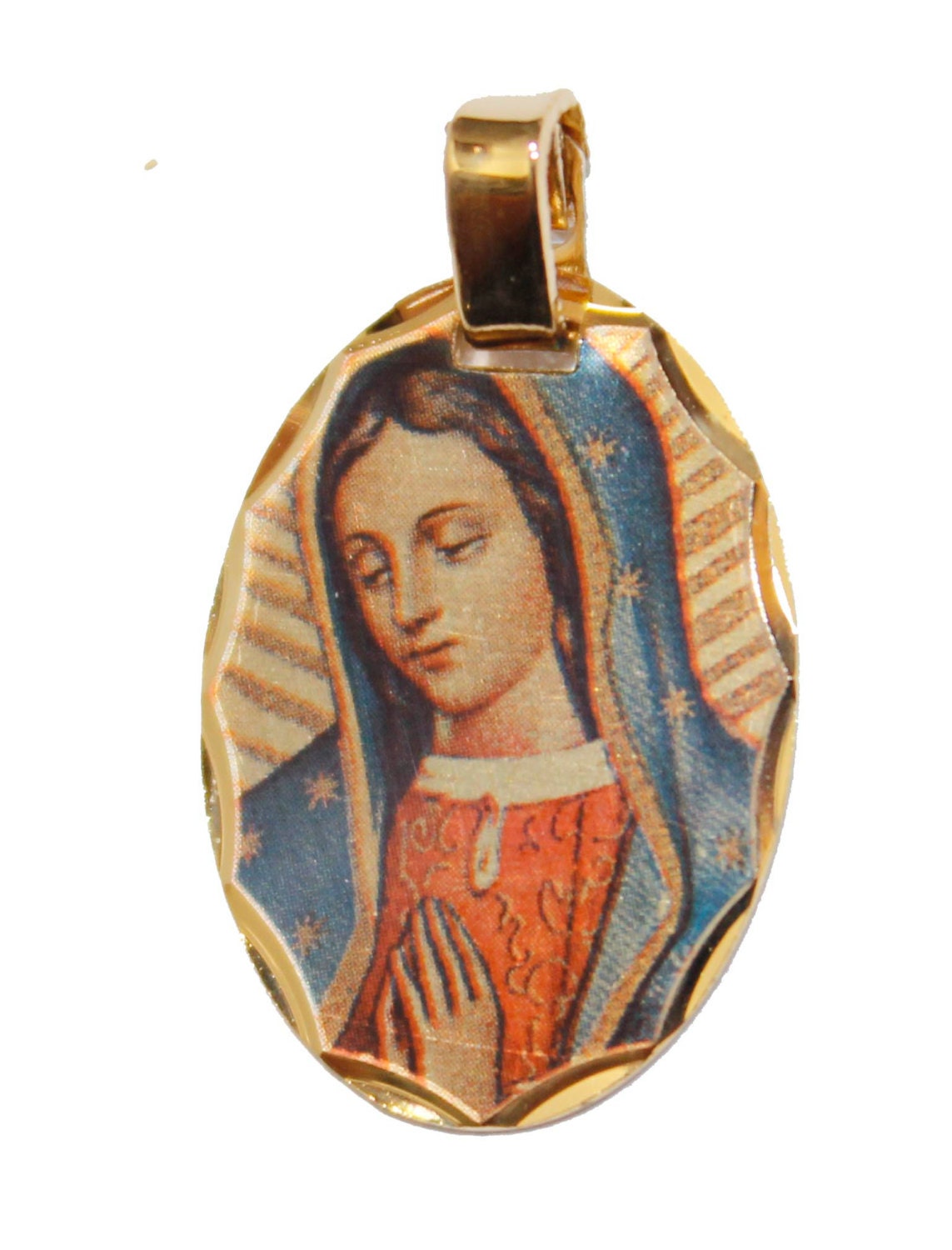 Virgen de guadalupe medallion Clearance