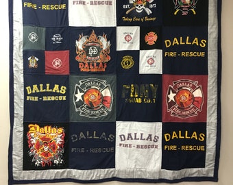 Large Throw T Shirt Quilt
