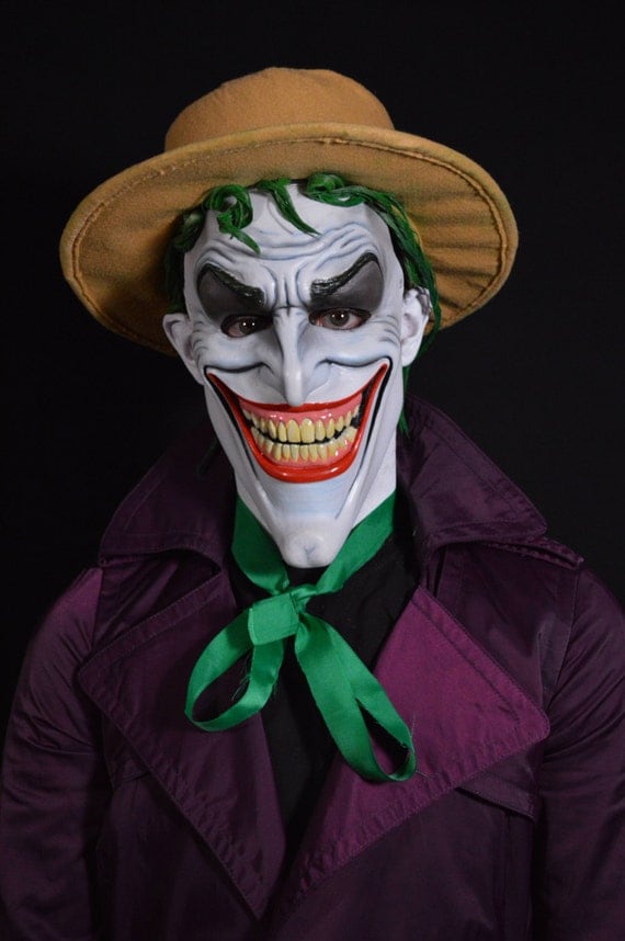 THE JOKER MASK The Joker Latex Mask Halloween Mask